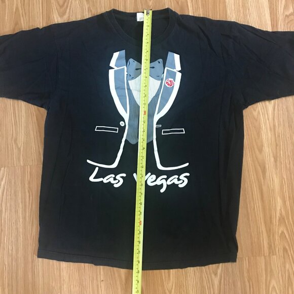 Paul Daniels Las Vegas Tuxedo Print T-Shirt - Picture 4 of 5